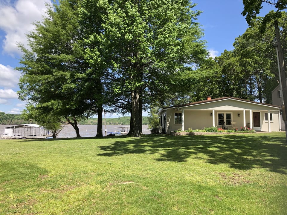 Front and side yard