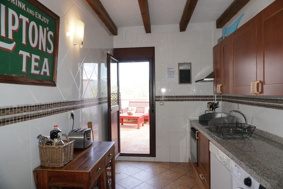 Kitchen leads to ground floor terrace