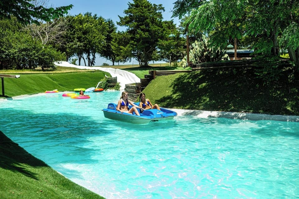 Enjoy the lagoon year round with our provided boats.