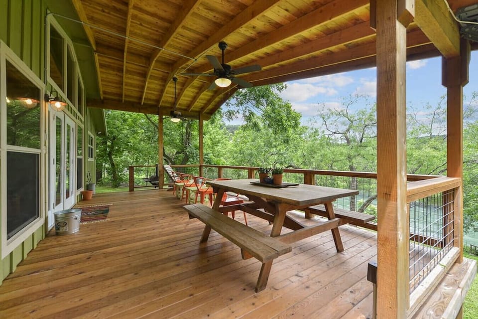 Wonderful deck with great water views