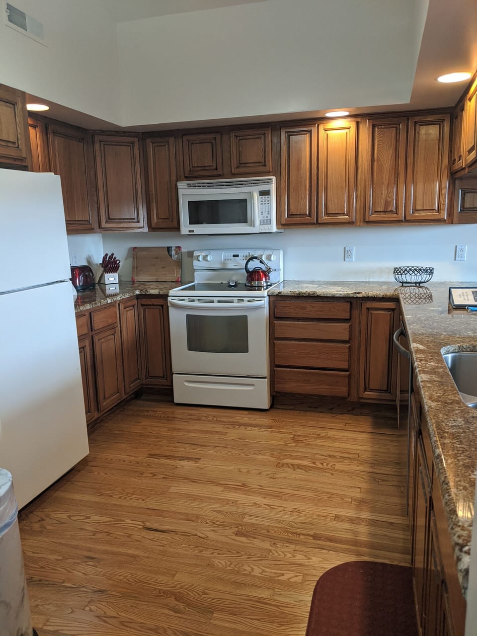 Gleaming Hardwoods!
