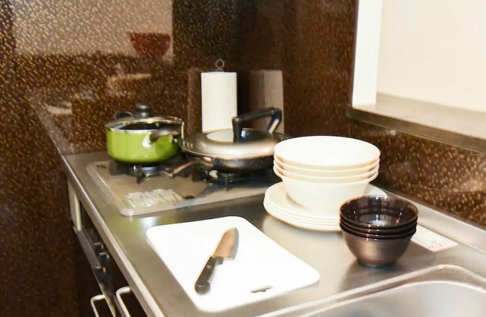 It is a kitchen where you can enjoy cooking.