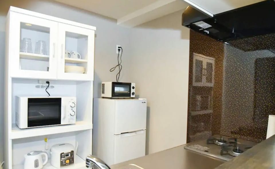 We have cooking appliances.