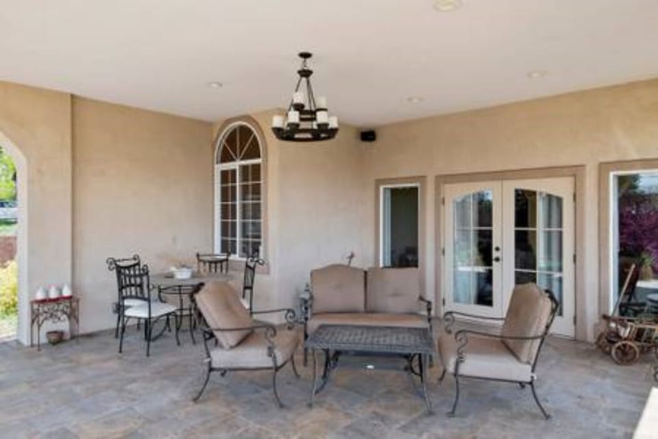 back patio space