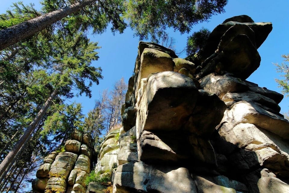 Stones in the Fichtel montains