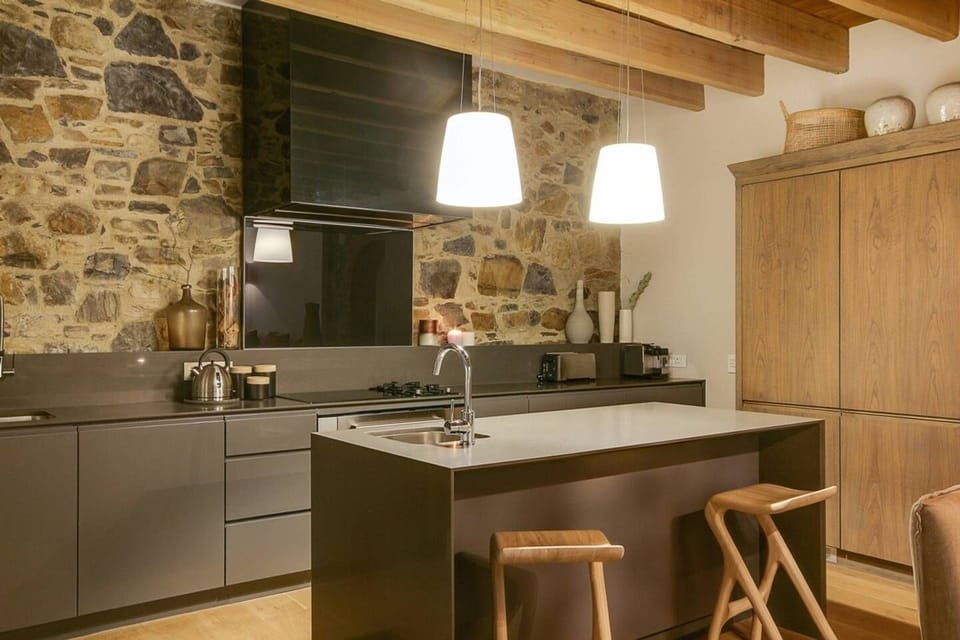 Open plan kitchen