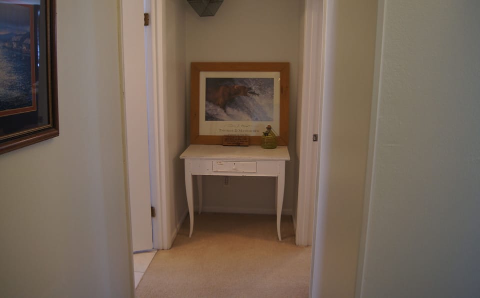 Hallway to second Floor Main Bathroom