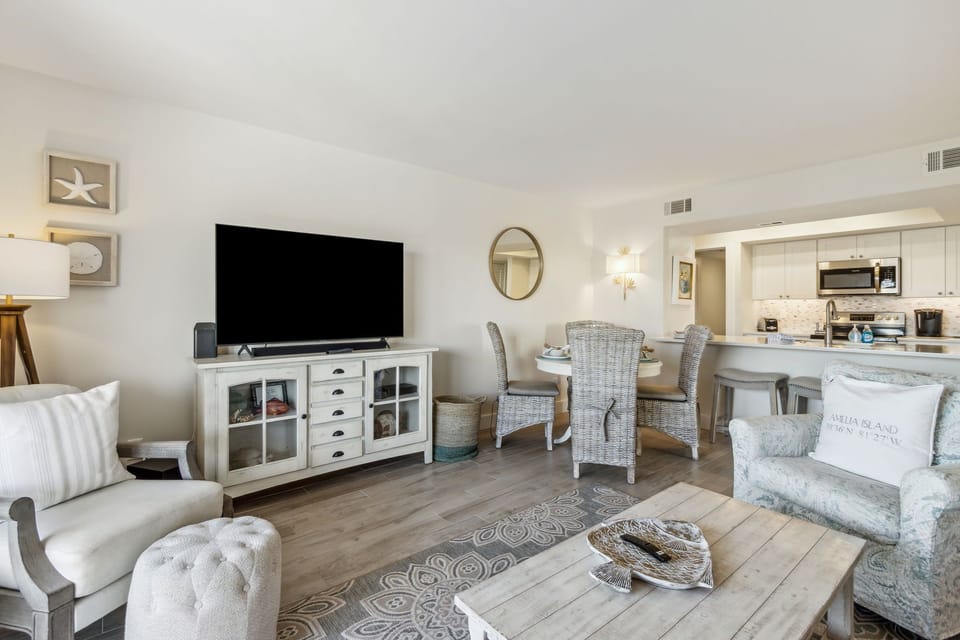 Enjoy TV after a Day of Adventure on the Island