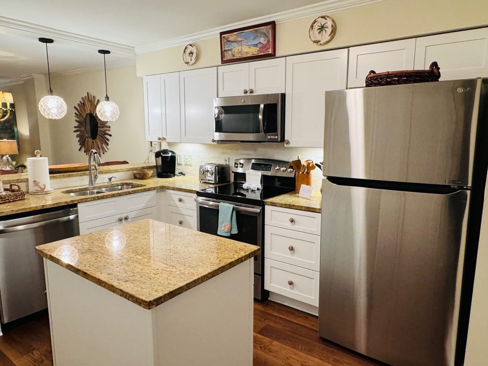 The kitchen was totally renovated in 2023!
