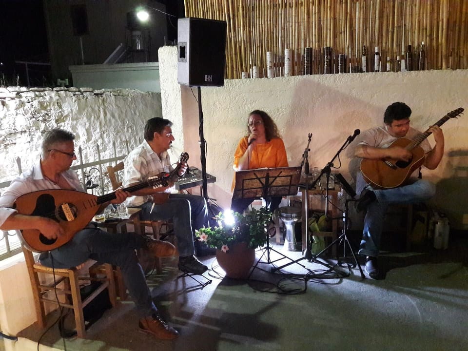Town/city in general. Kamilari - An evening with music