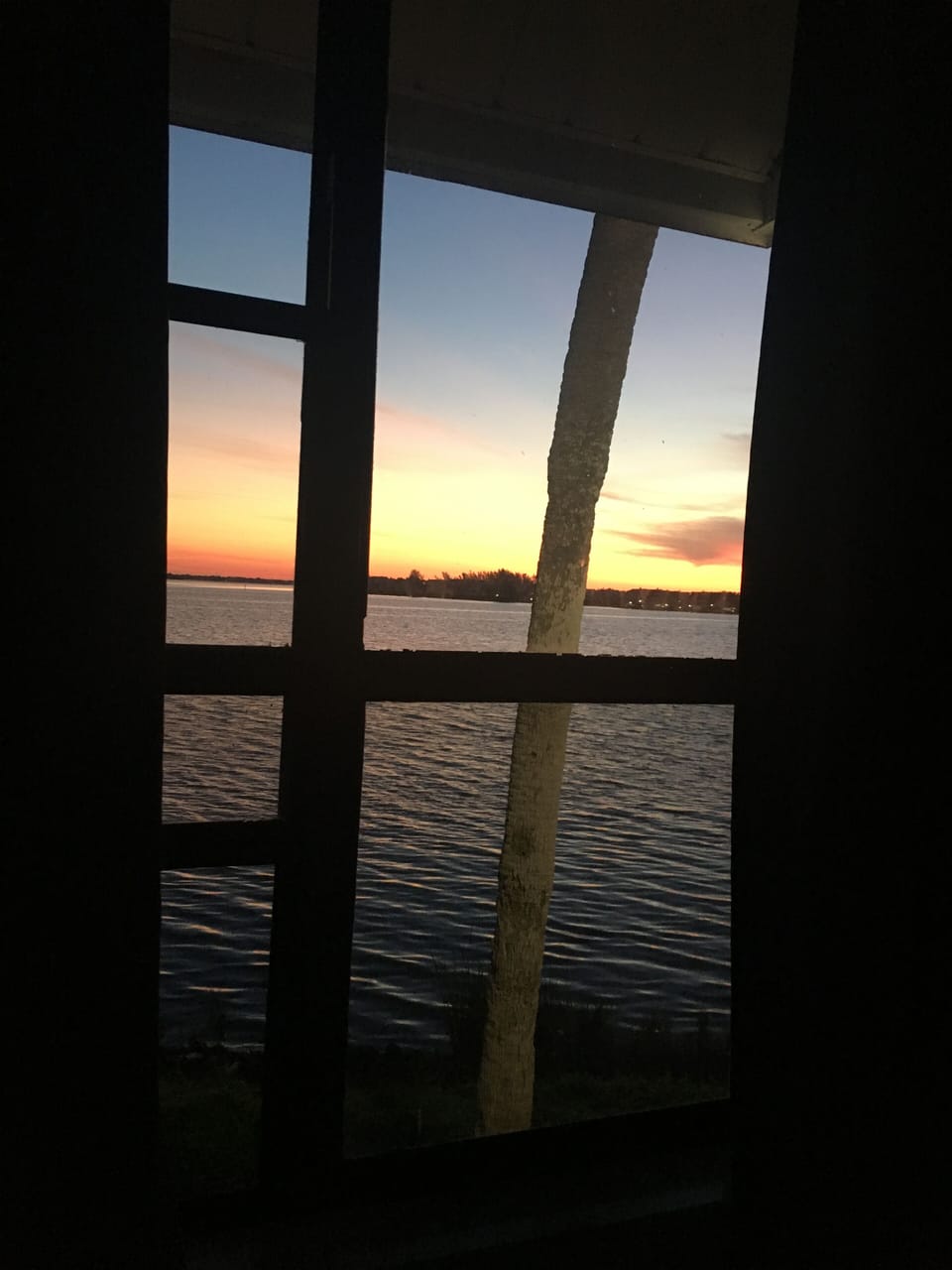 Sunrise from master bedroom