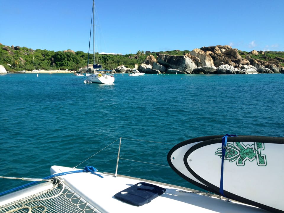 Timaiao G, catamaran Lagoon, breakfast & lunch, crew and all expenses included Docked boat in Saint George