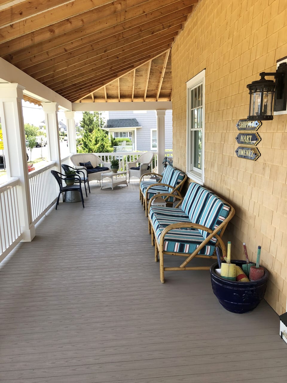 Amazing wrap around front porch. THE place to be.