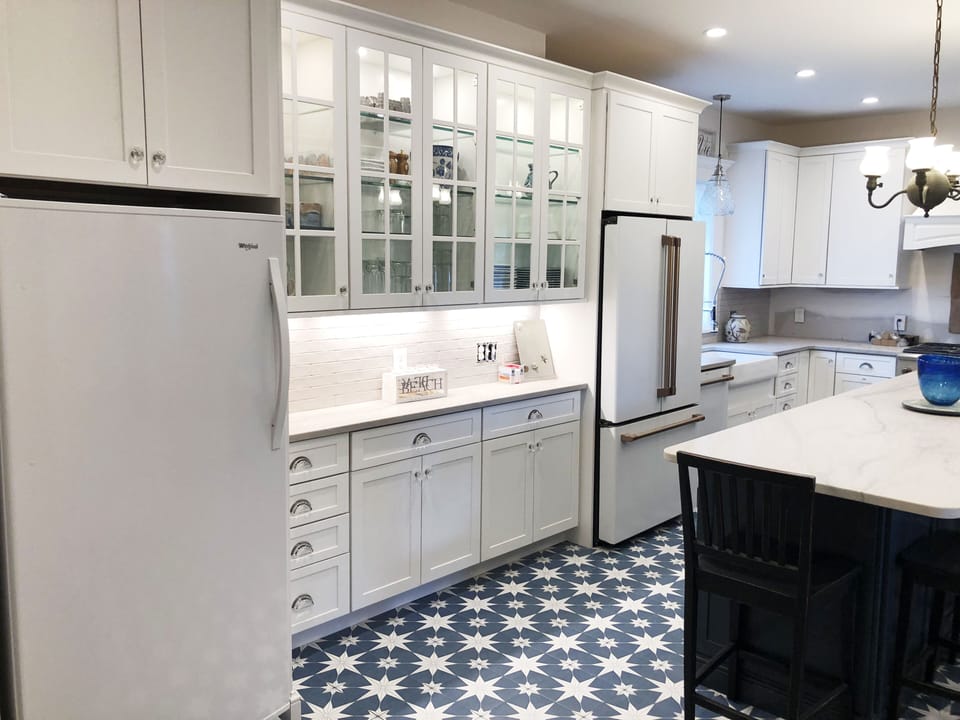 Beautifully renovated kitchen! All new appliances. 2 fridges. Island seats 5.