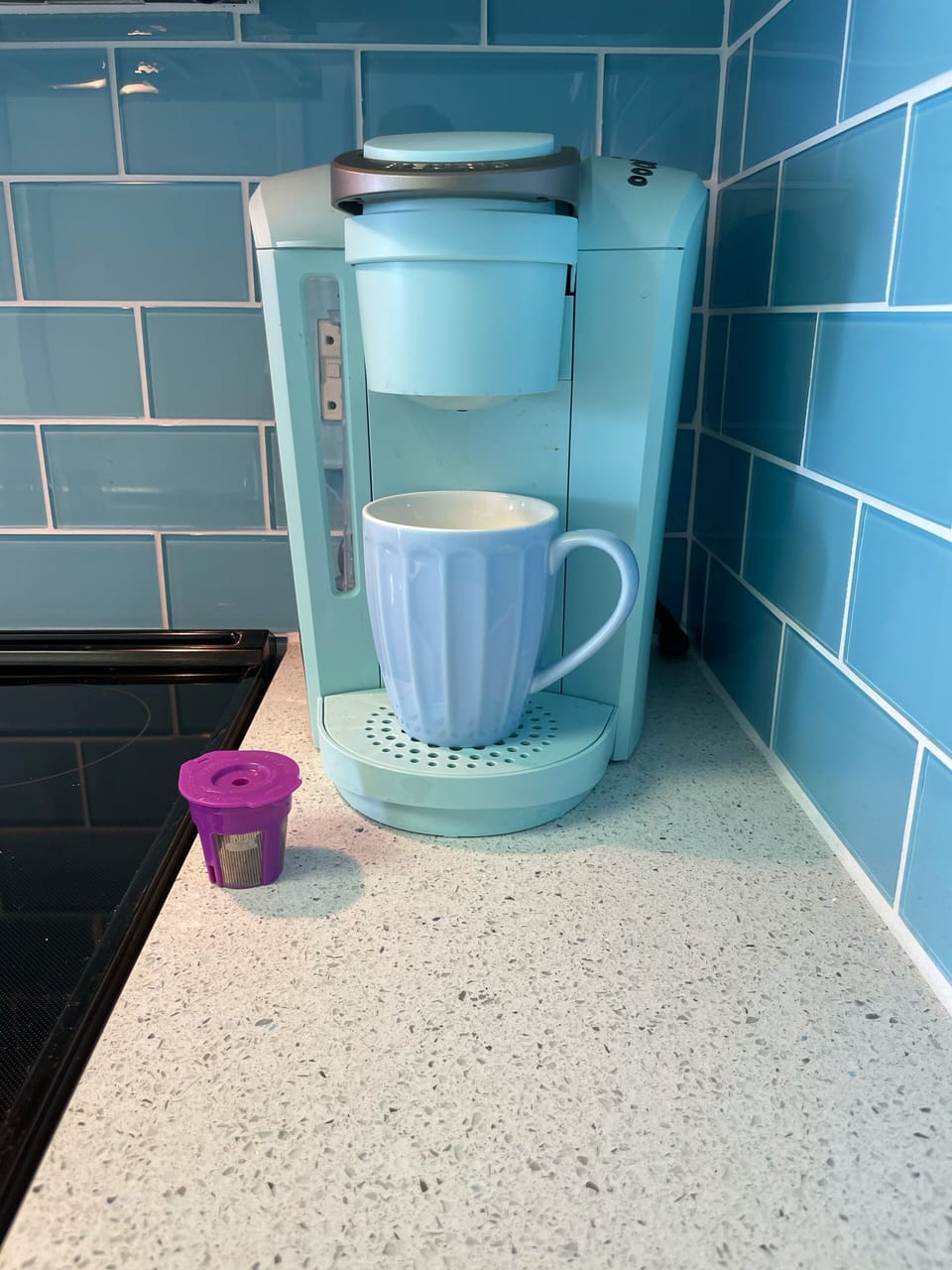 Keurig Coffeemaker with coffee starter pack