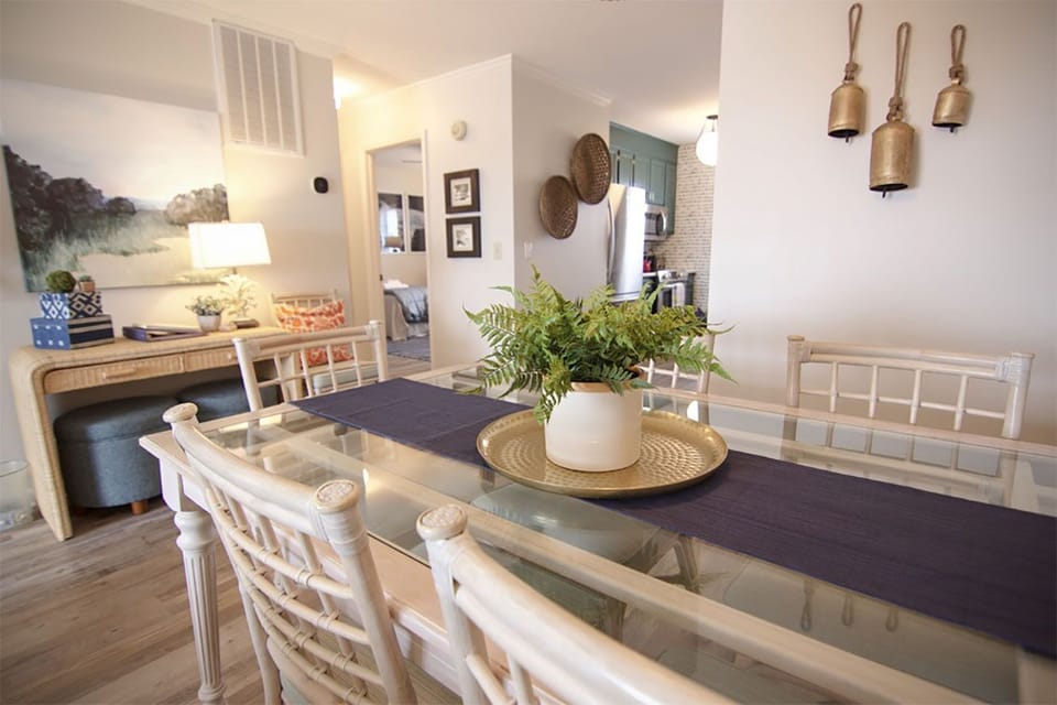 Dining area with enough space for everyone