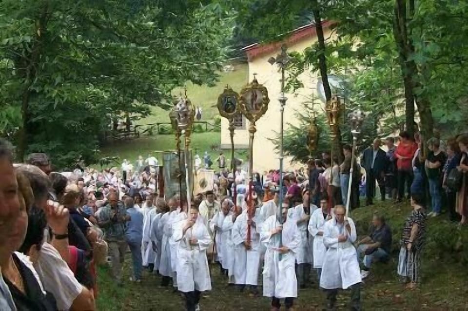 The procession of S.Rocco. 15th August
