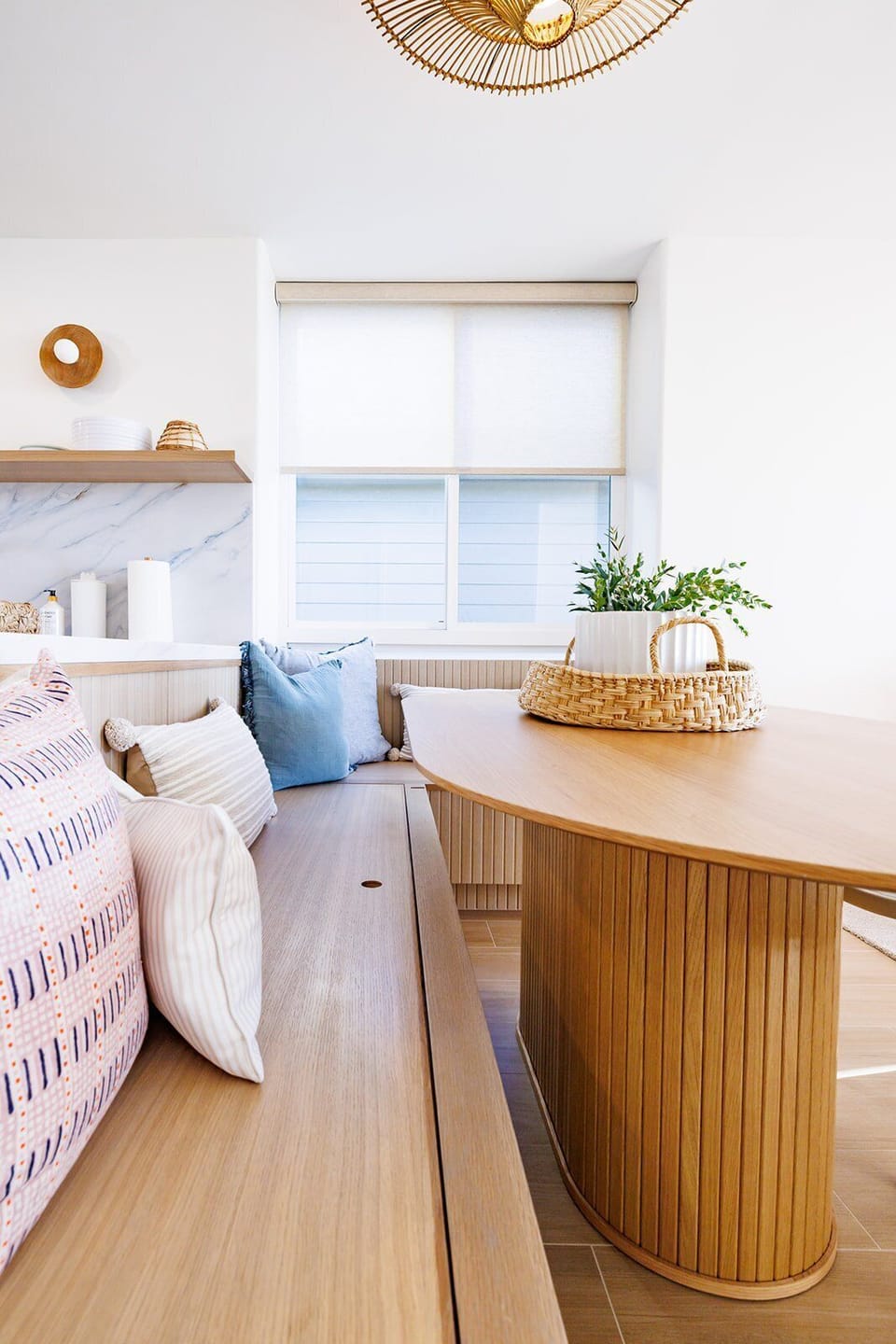 Beautiful wooden nook perfect for all guest