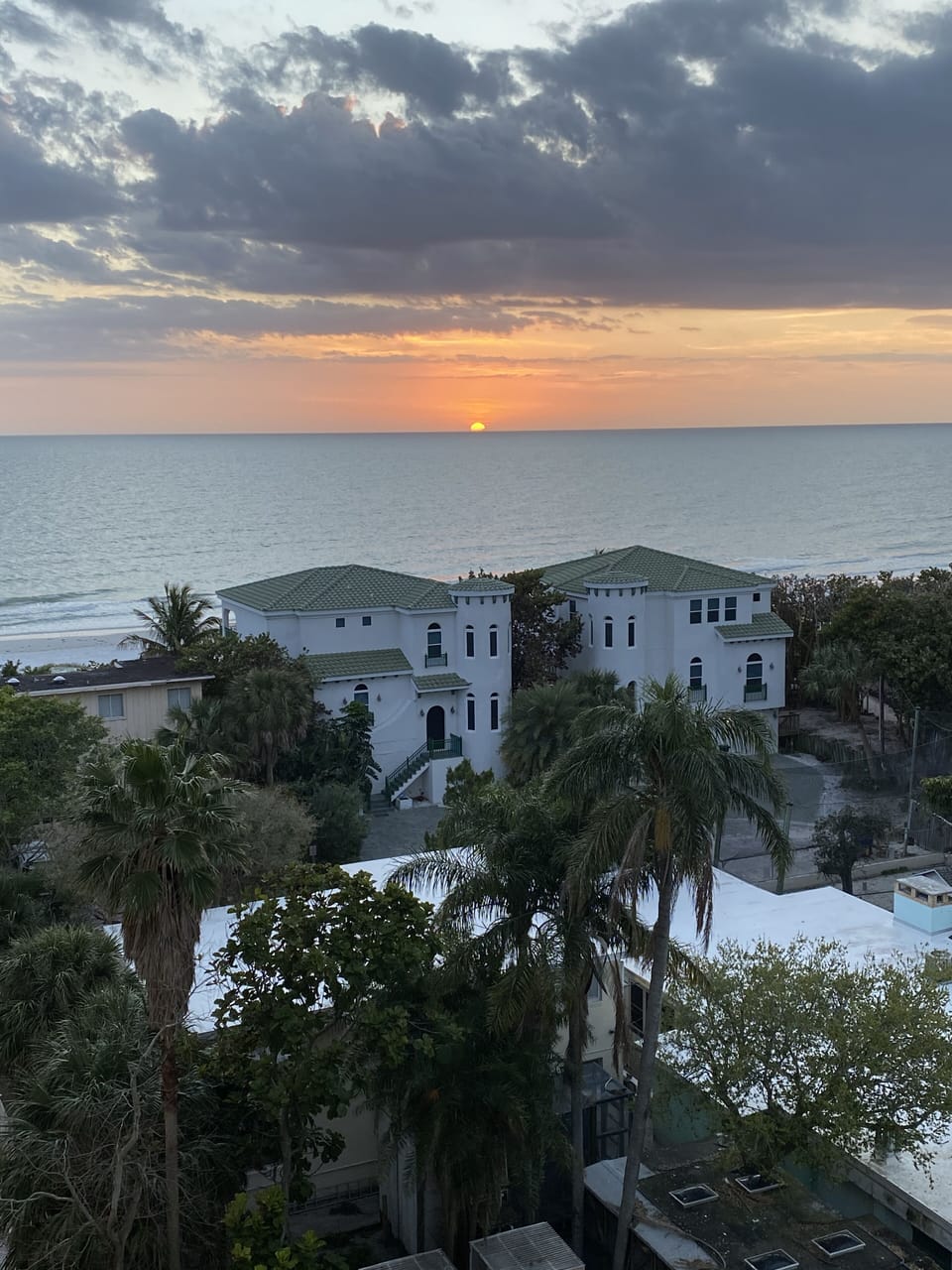 View of Gulf from the balcony