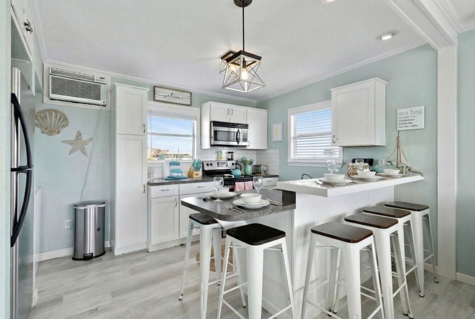 Whip up delicious meals in this charming kitchen