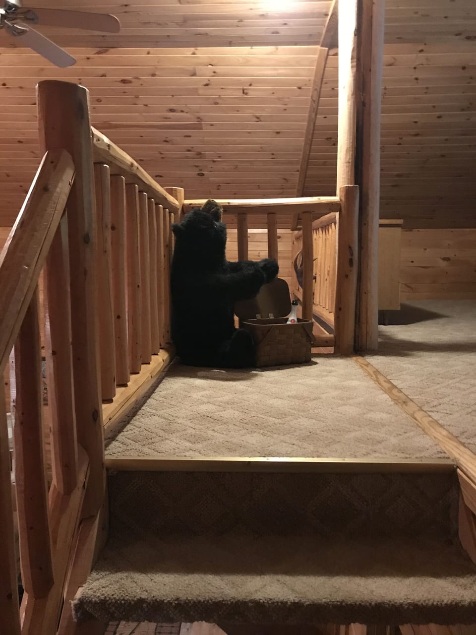 Upstairs loft