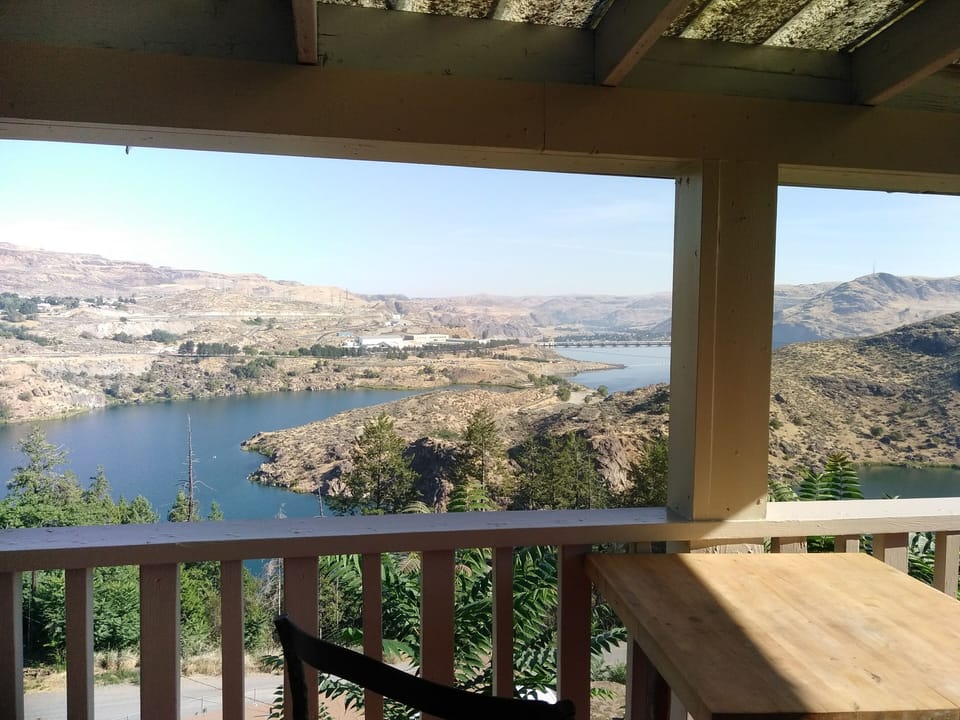 view from deck