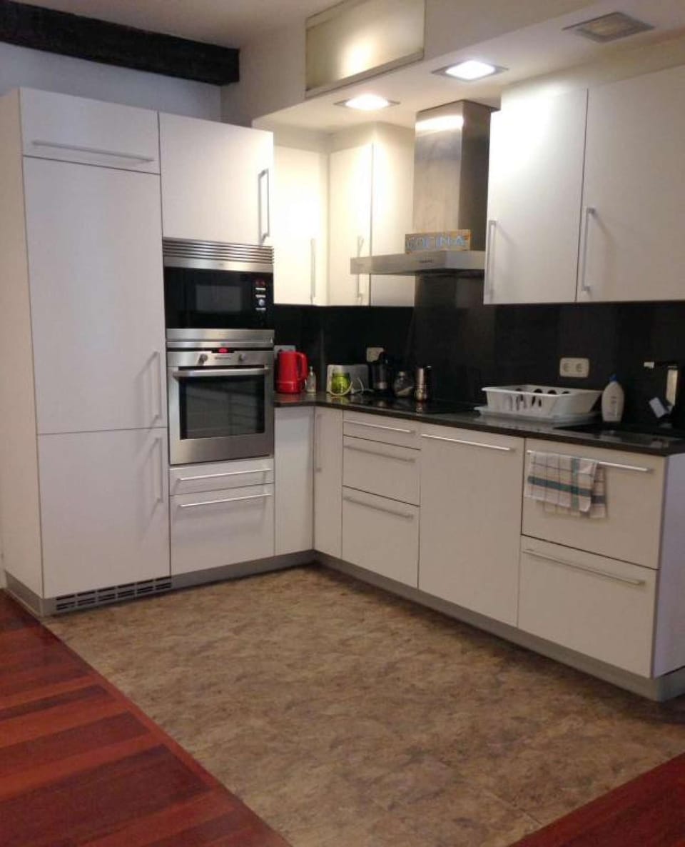 Kitchen with dishwasher and coffee making facilities