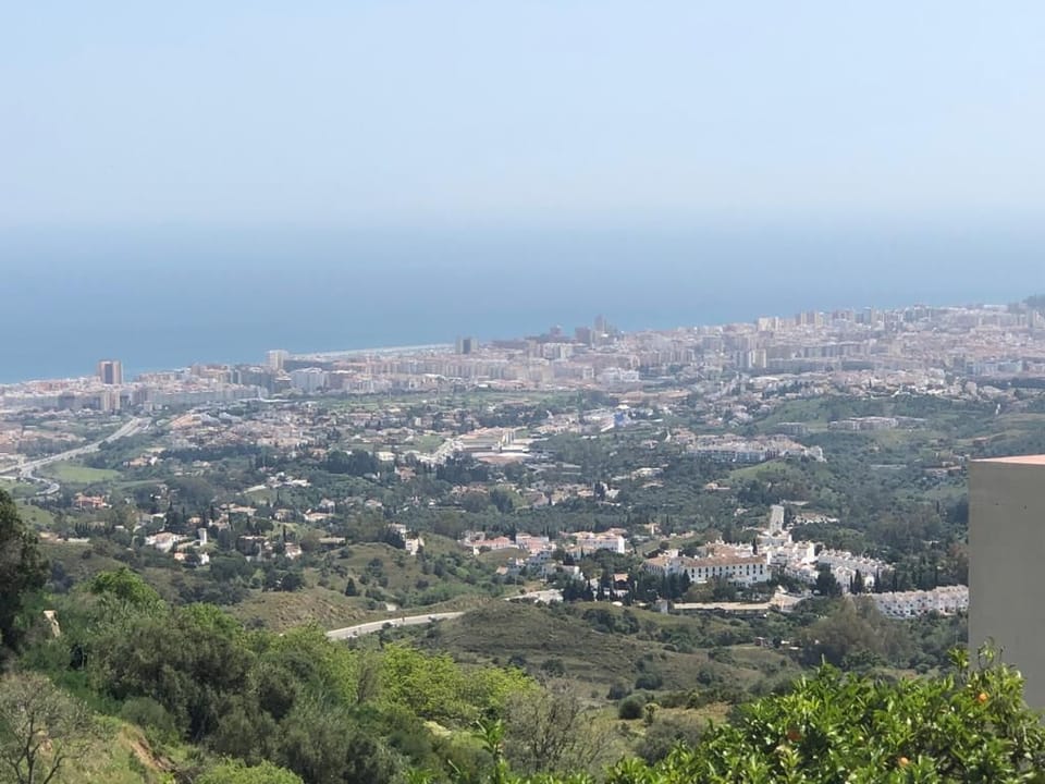 Views from rooftop terrace