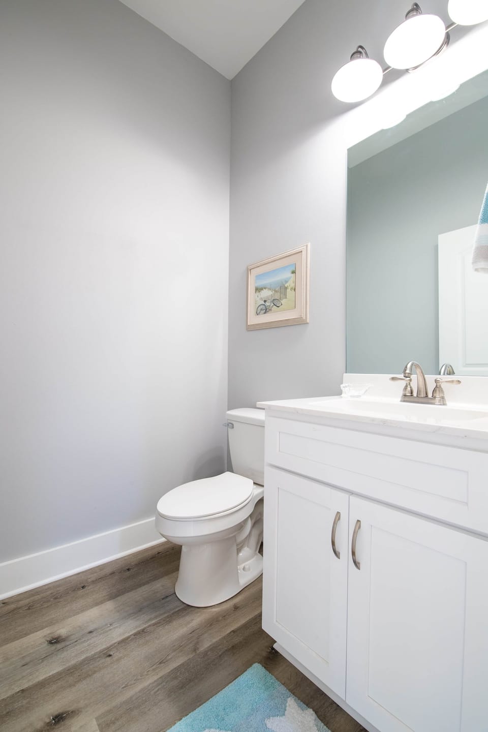 Powder Room off Living Area (First Floor)