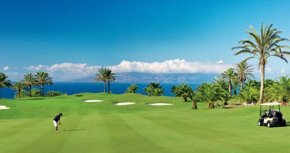 Nearby golf course