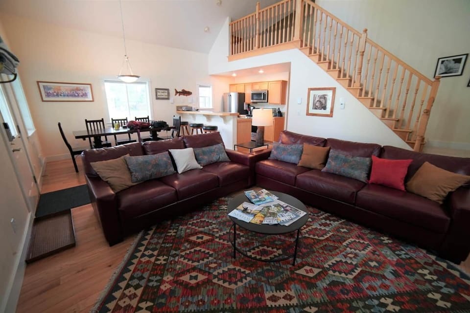 Great room keeps everyone together for your next family vacation.