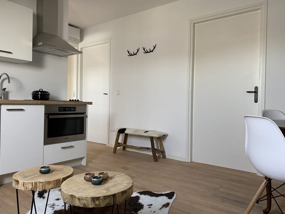 View at bedroom doors
