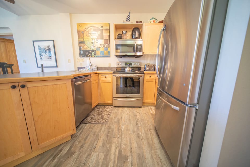 Fully equipped kitchen