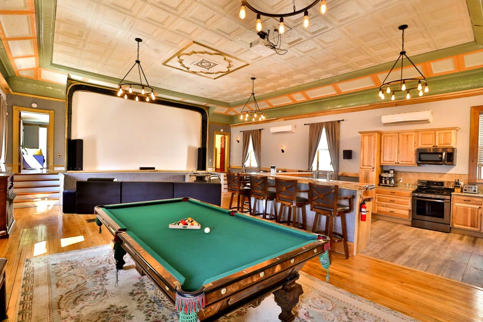 1890s Brunswick Pool Table