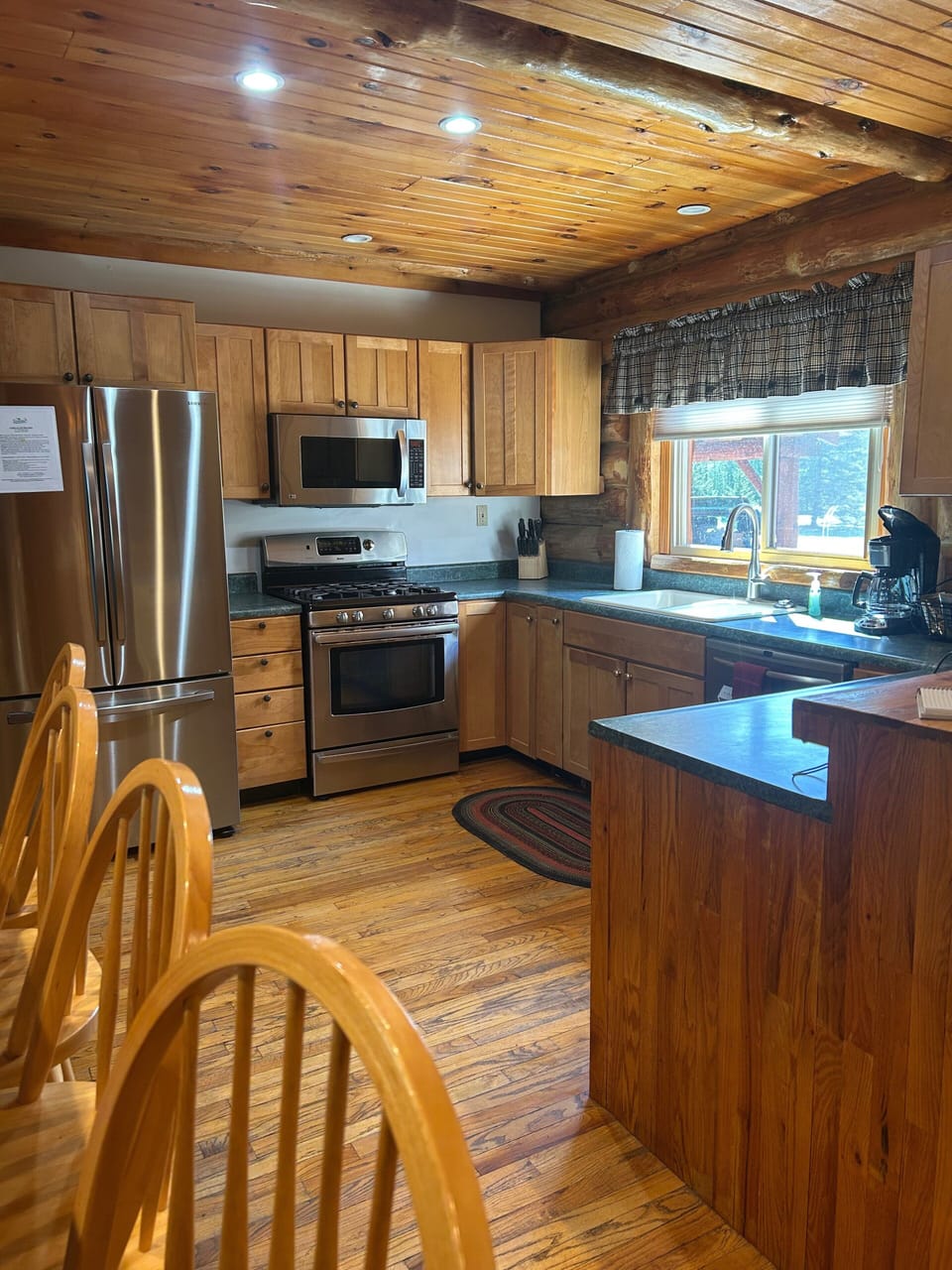 Large functional kitchen