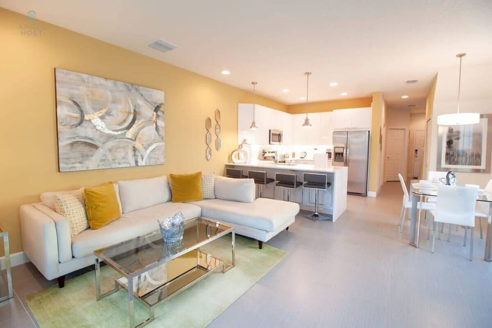 Open, inviting living room made for downtime.