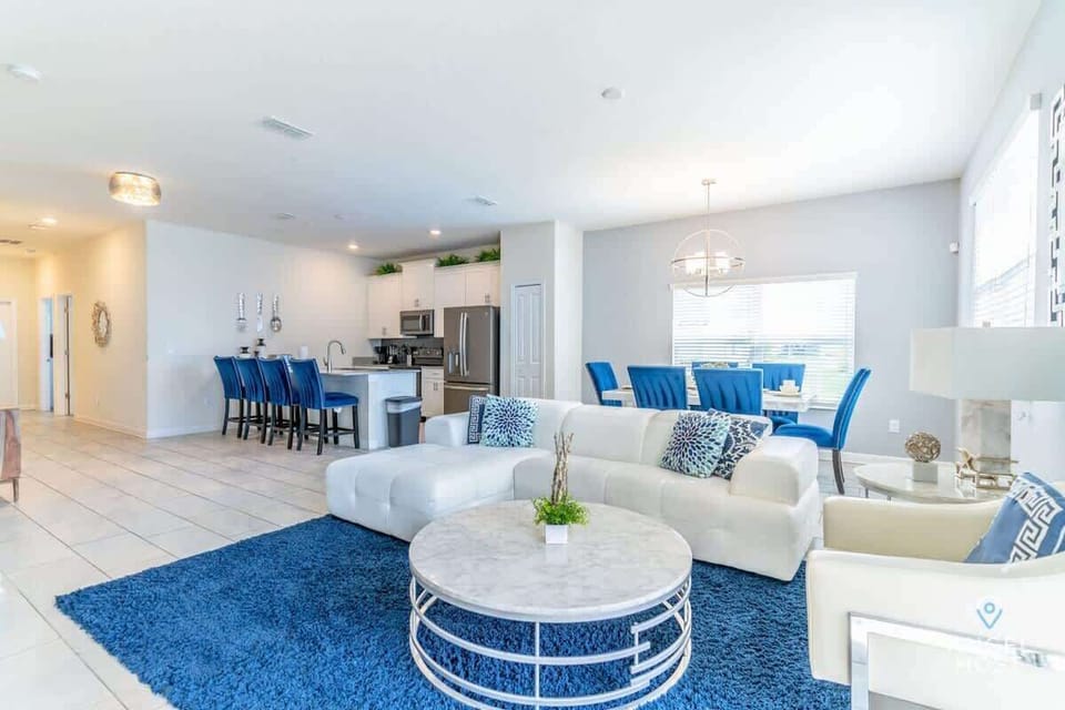 The open, airy living area is perfect for creating memorable moments together.