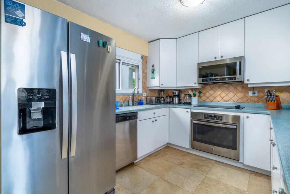 The spacious, well-appointed kitchen with all the amenities!