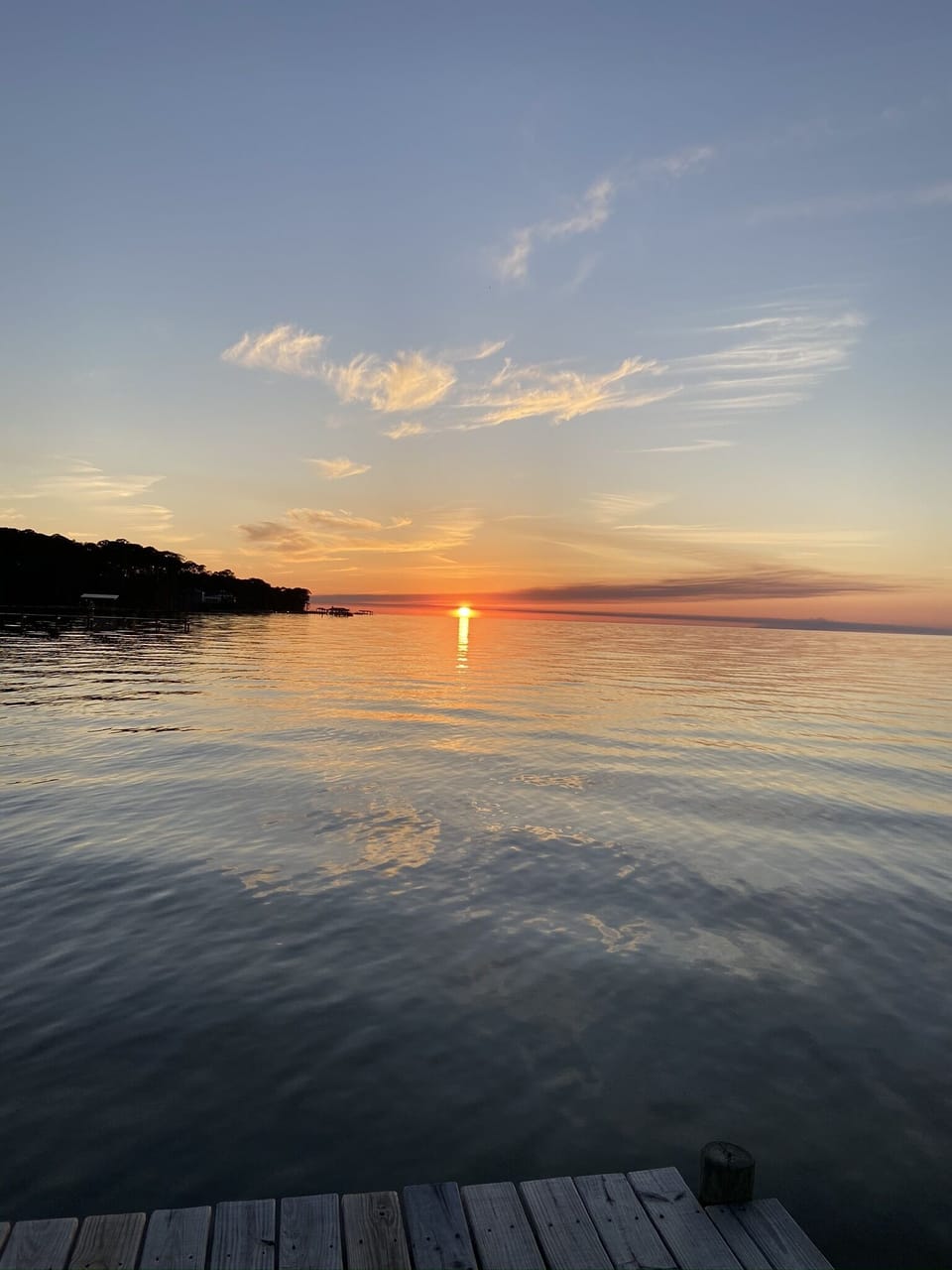 Sunset from the pier