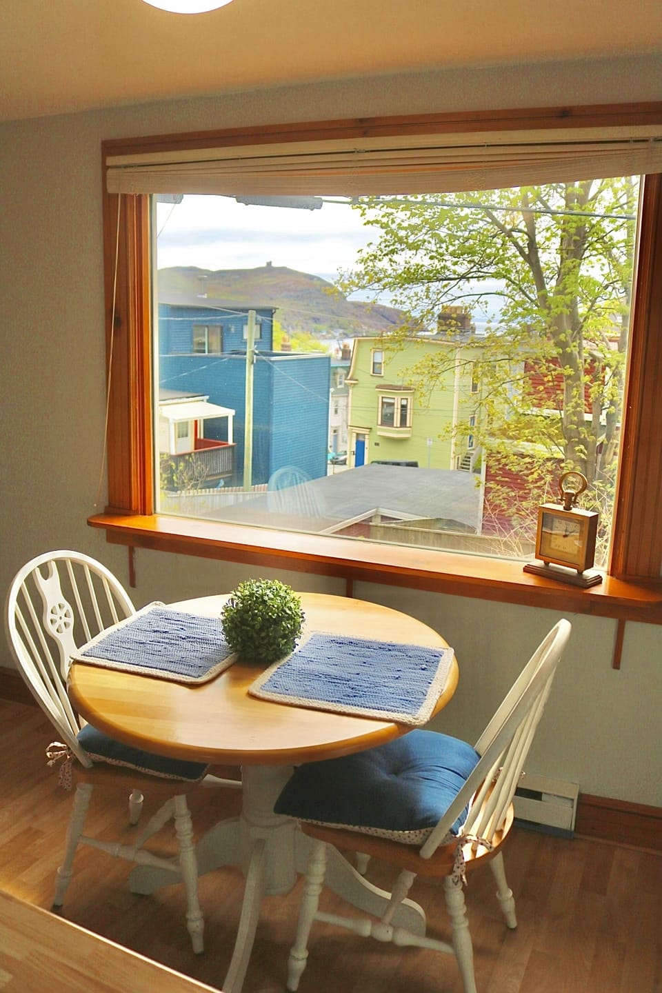 View Signal Hill from the Kitchen.