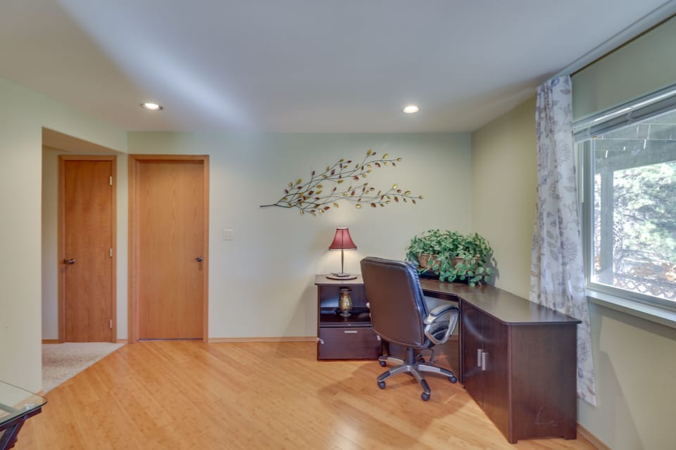 Laptop-Friendly Workspace | Lower Floor