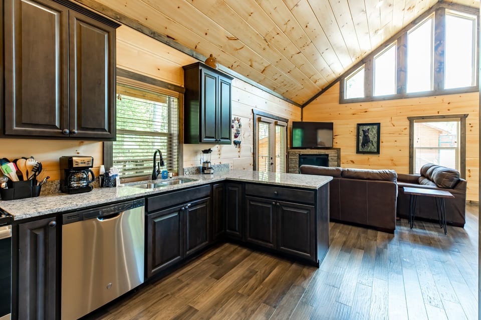 Fully equipped kitchen!