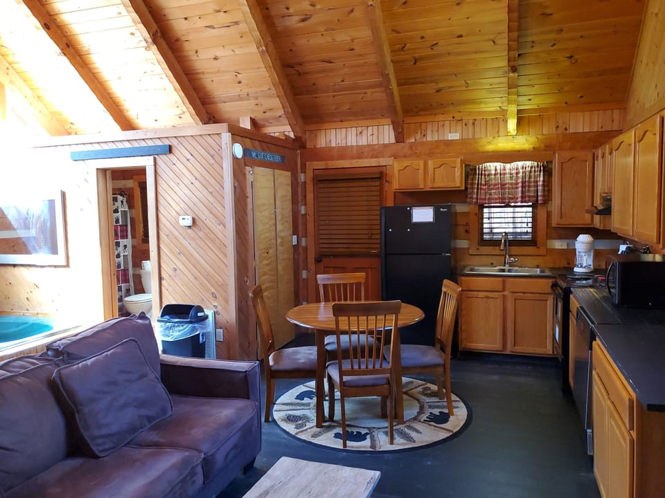 Kitchen Area - Cozy dining or relax on the couch.