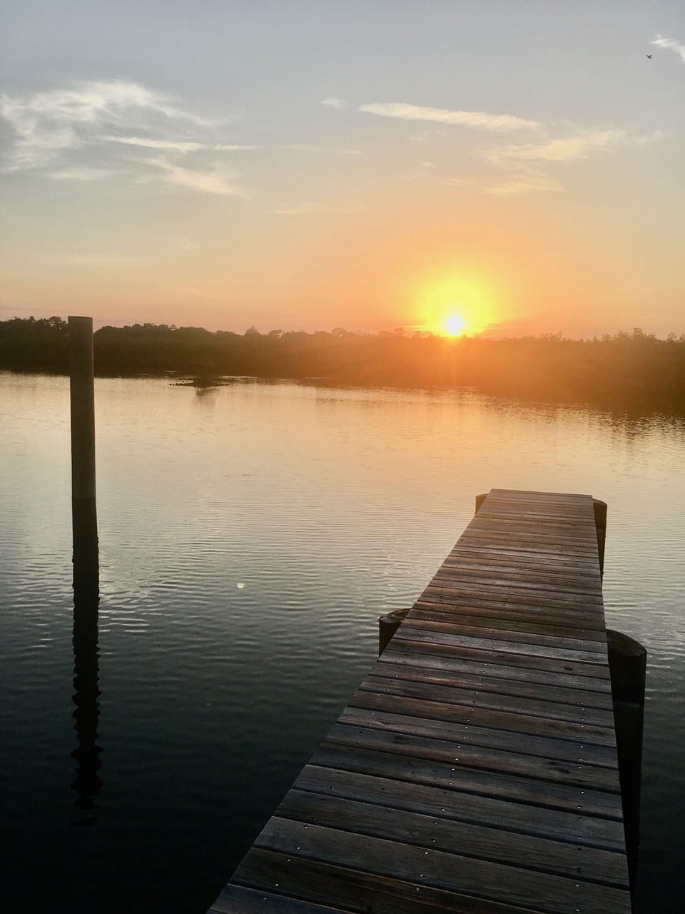 Amazing sunsets from your personal dock slip.