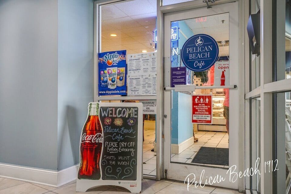 A super convenient on-site cafe and sundry shop!