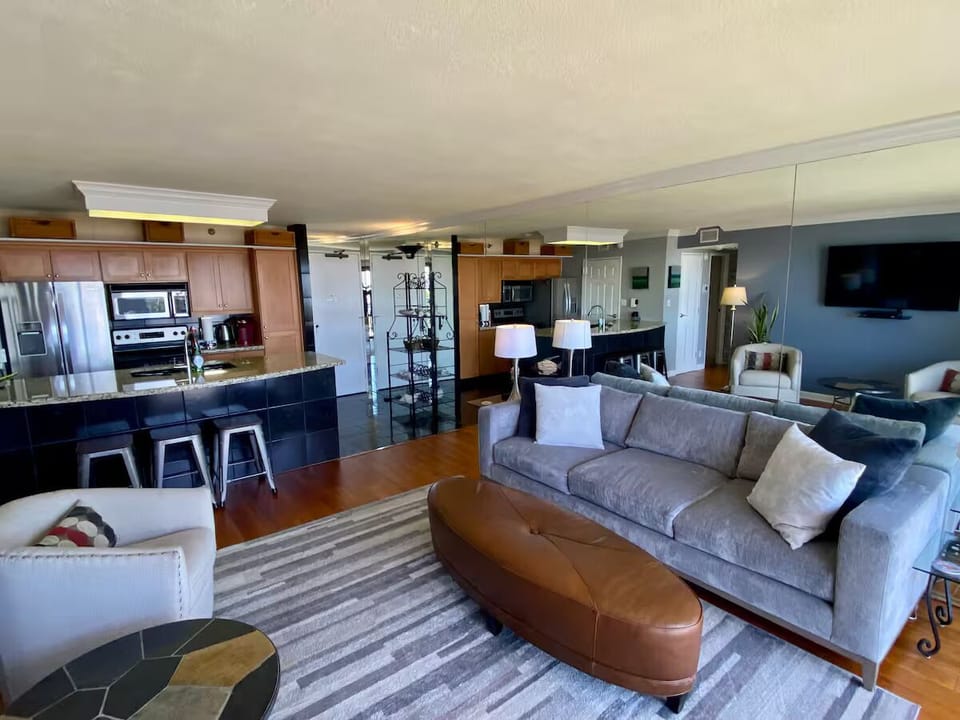 Living room - couch not a sleeper sofa