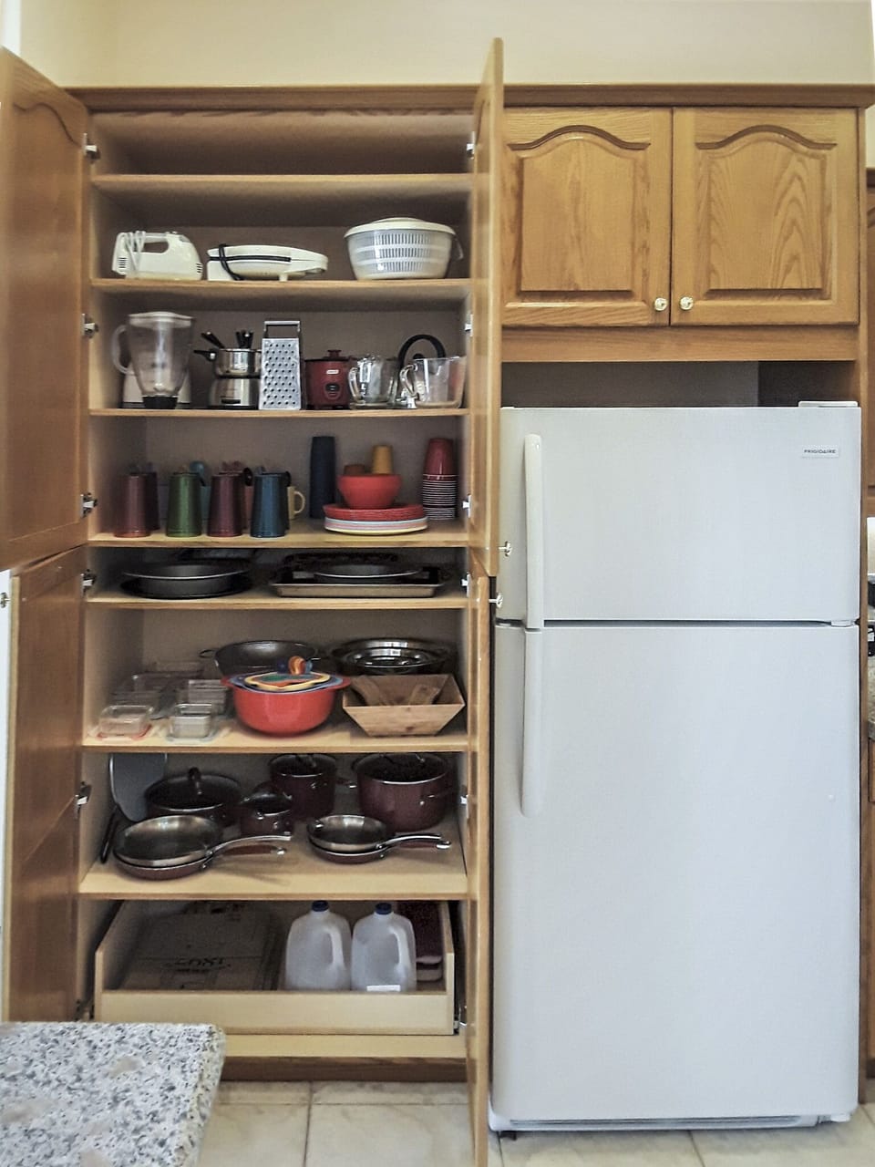 Kitchen - fully stocked