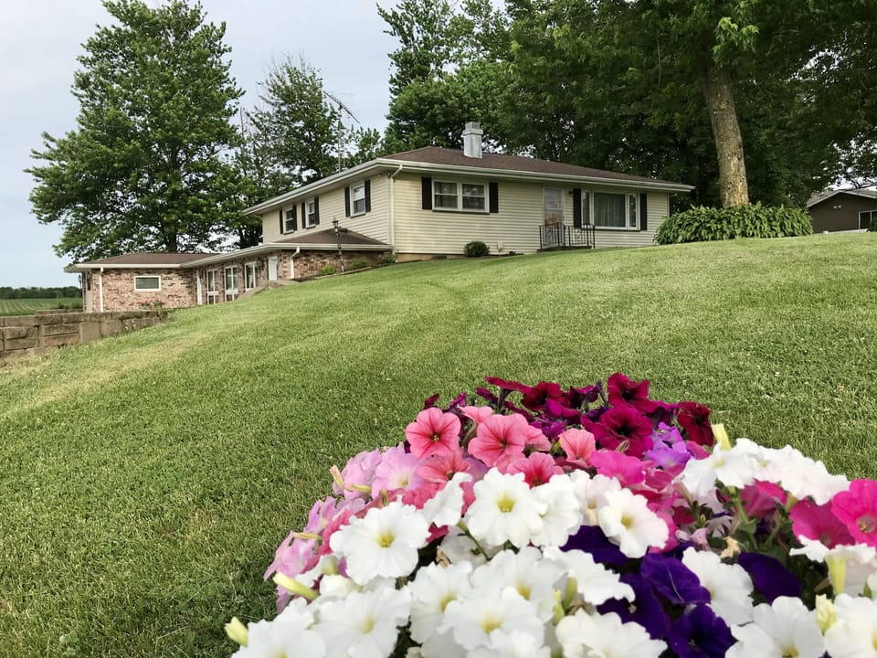 Front yard view from the road.