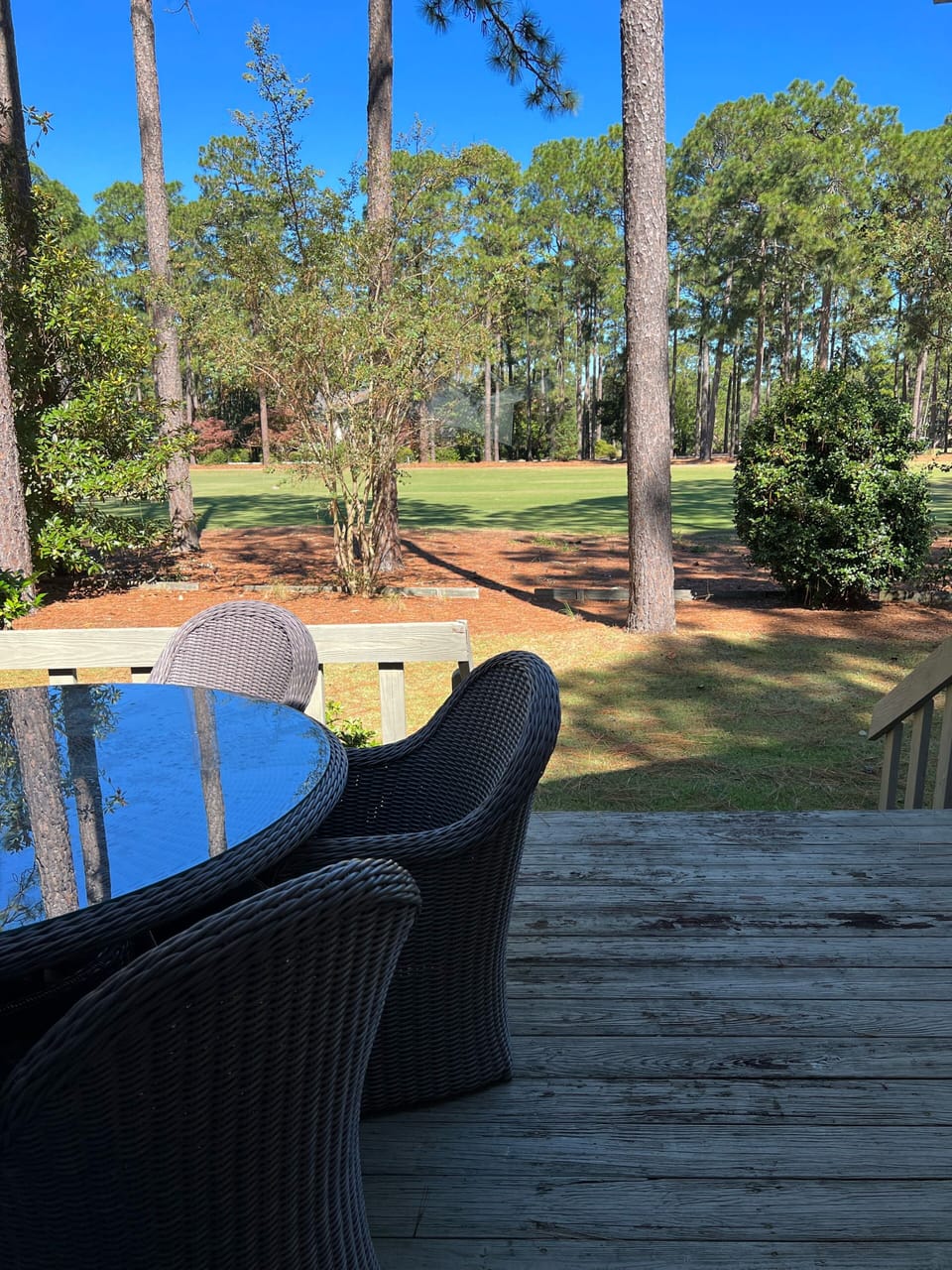 Gorgeous view of Course #5 from back deck
