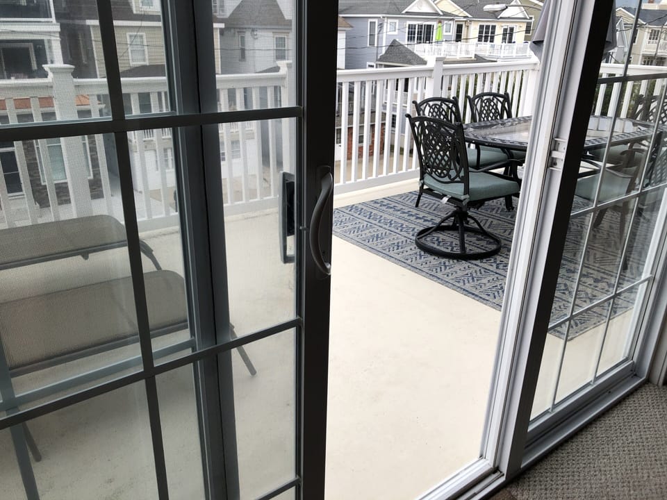 Balcony off Dining room 
